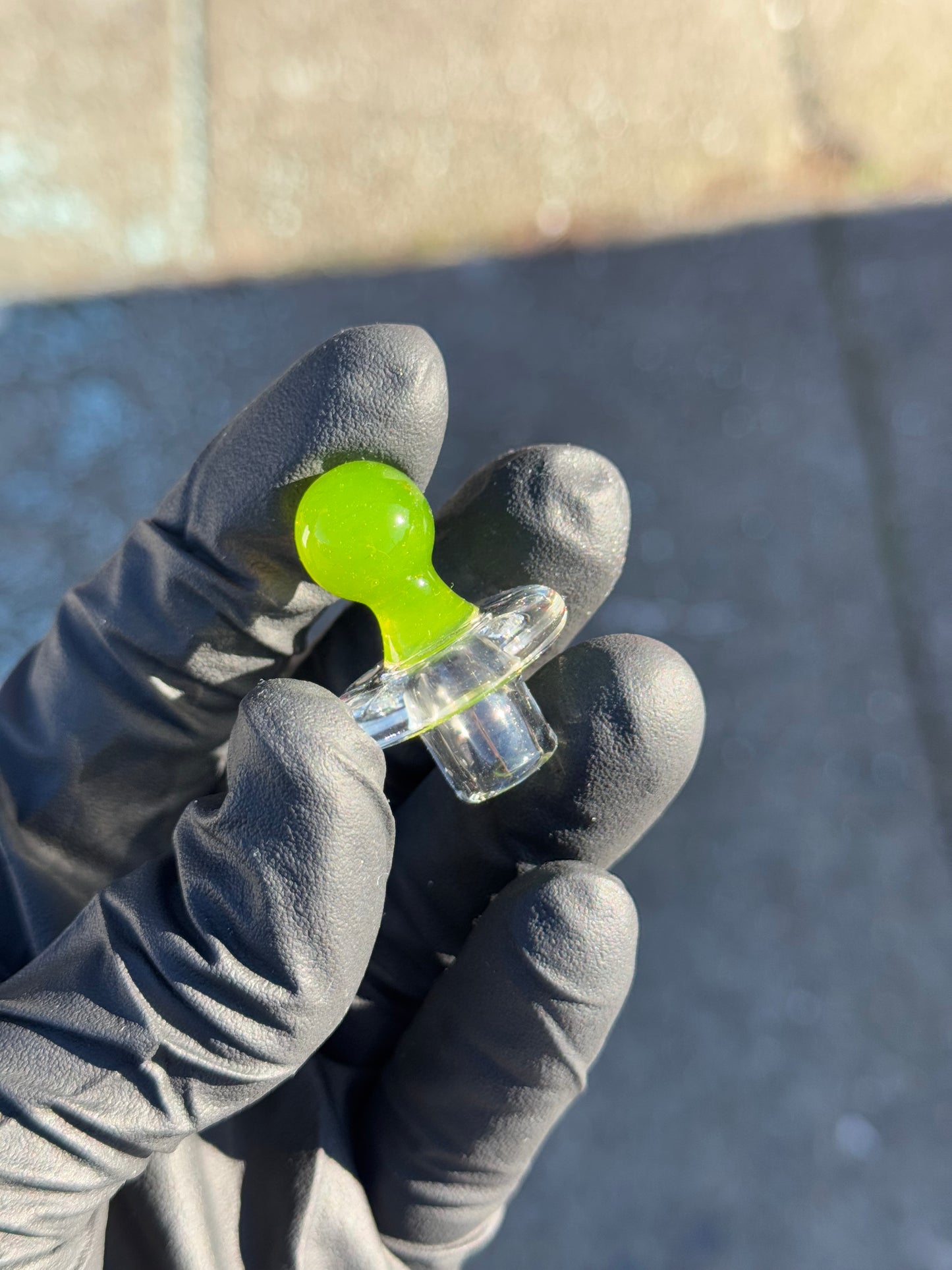 Hardtoke Core Green/Clear Carb Cap