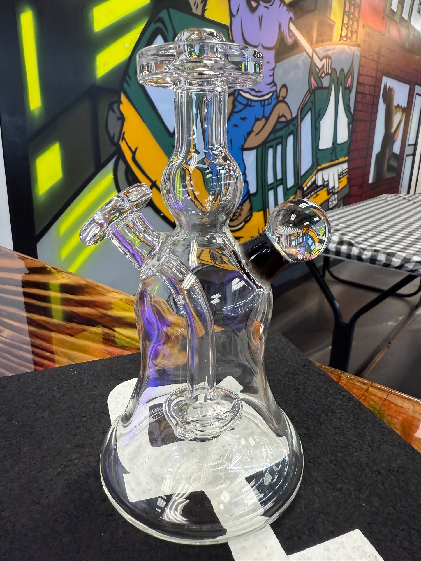 Bowman Glass Dichro MiB Clear Tube