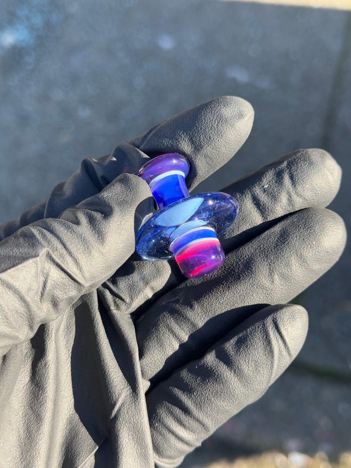 Hardcore Toke Purple/Blue Carb Cap
