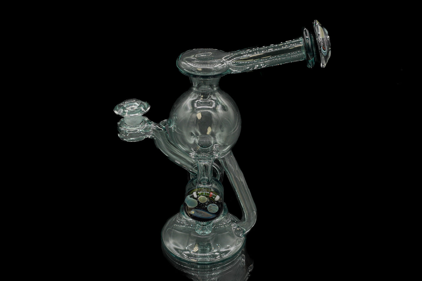 Portland Dabber x Asa Glass Triple Donut Cycler