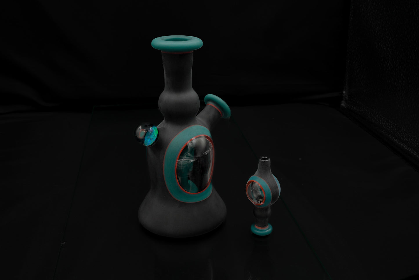 Bowman Black w/ Blue Accent