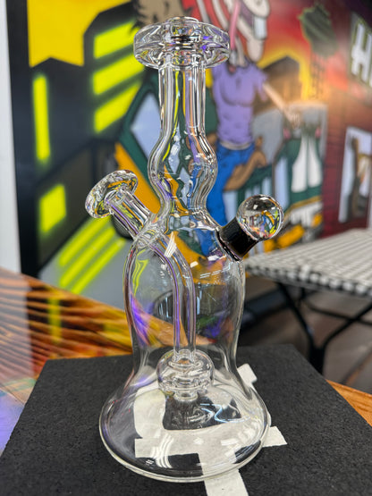 Bowman Glass Dichro MiB Clear Tube