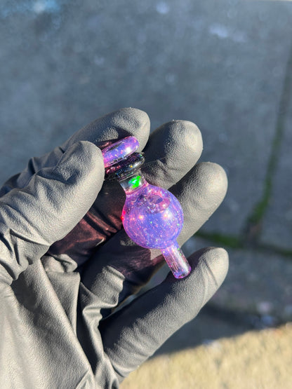 Glass Drawals Crushed Opal Bubble Cap