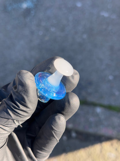 Hardcore Toke Blue/White Cap