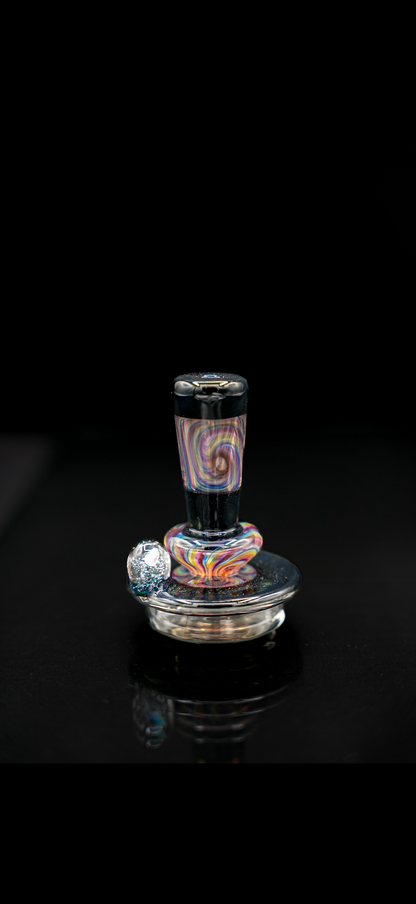 GeoffMade, IndoGlass , Squizit collab Dry top (Puffco)