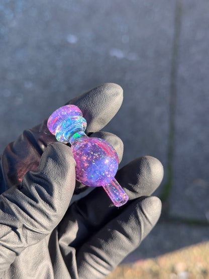 Glass Drawals Crushed Opal Bubble Cap