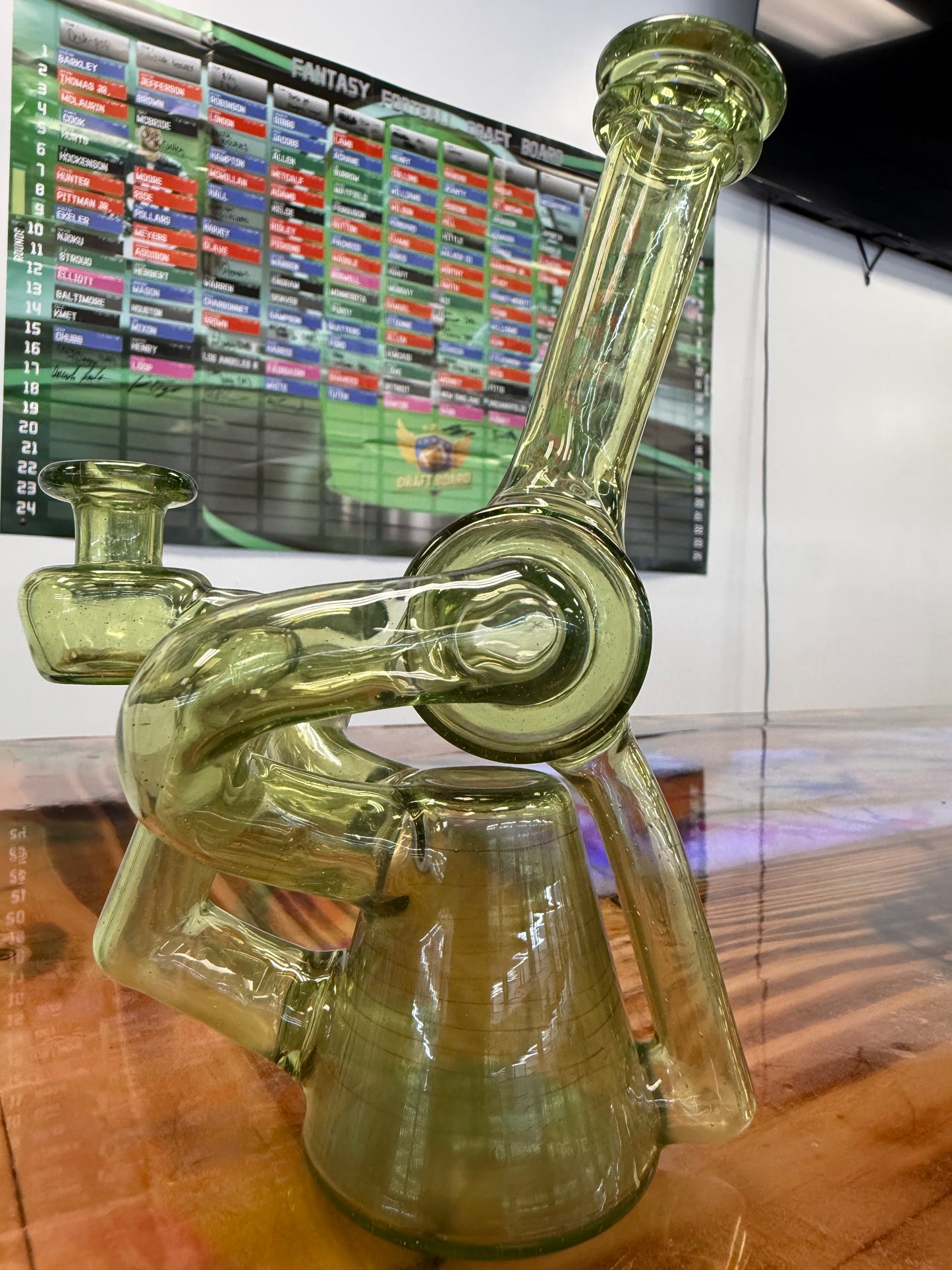Red Tail Glass Potion Terp Guzzler