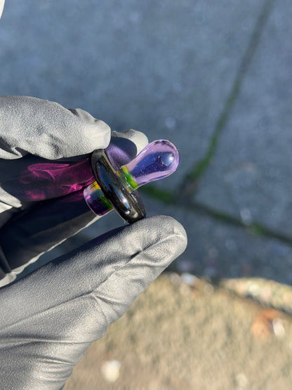 Hardcore Toke Purple/Green Carb Cap