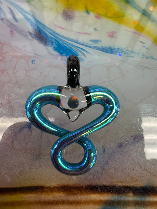 Natey Love Infinity Heart Pendant