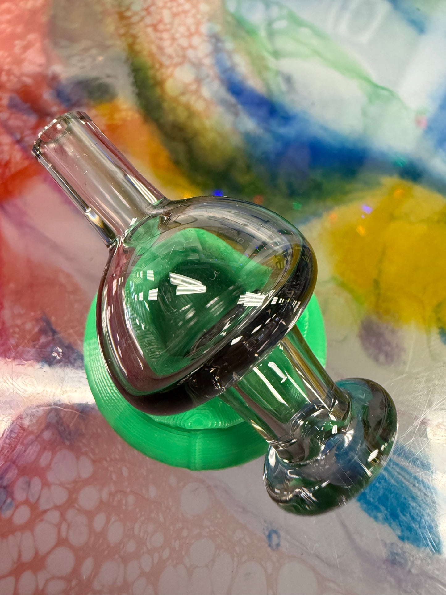 Hardcore Toke Grey Bubble Cap