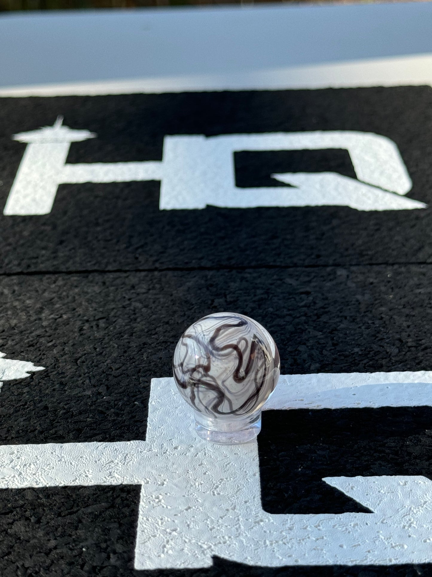 Scomo Moanet White Scribble Marble