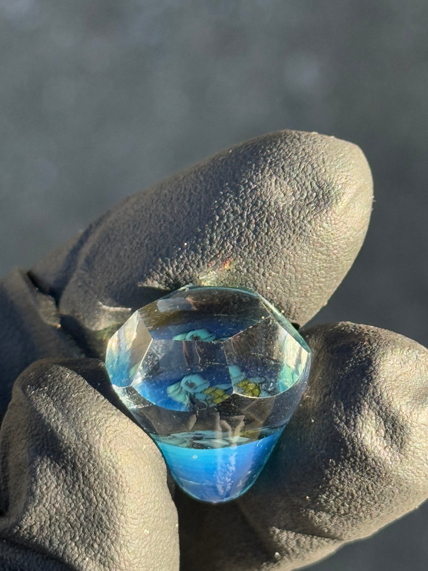 Hardcore Toke x Coli Cutz Faceted Squirtle Carb Cap