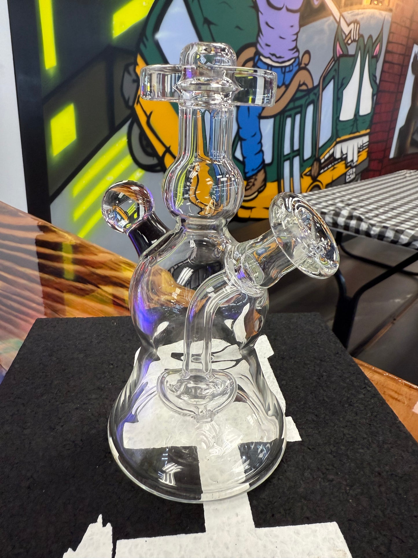 Bowman Glass Dichro MiB Clear Tube