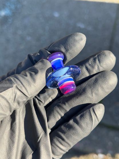Hardcore Toke Purple/Blue Carb Cap