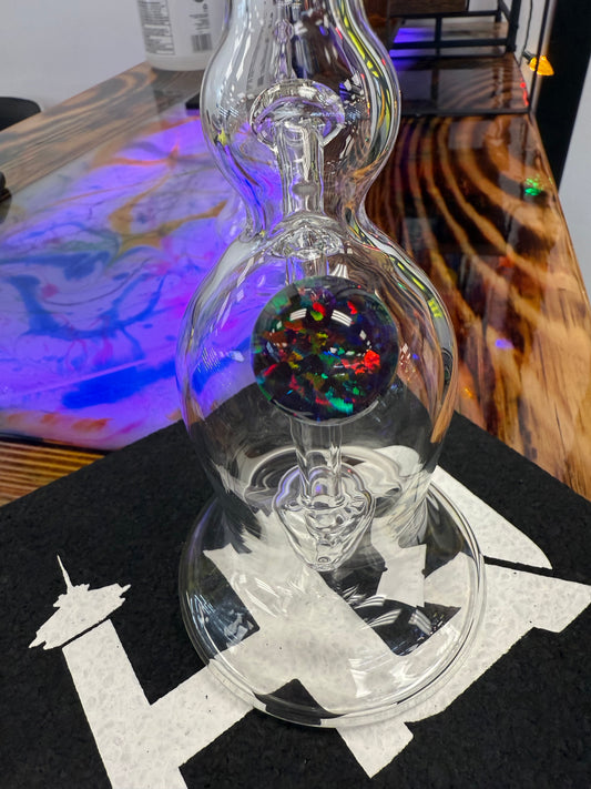 Bowman Glass Dichro MiB Clear Tube