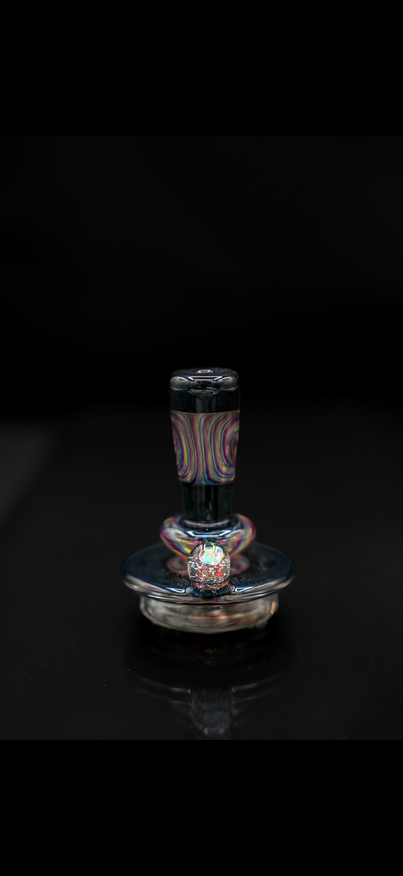 GeoffMade, IndoGlass , Squizit collab Dry top (Puffco)