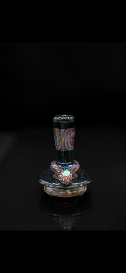 GeoffMade, IndoGlass , Squizit collab Dry top (Puffco)