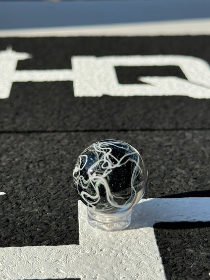 Scomo Moanet Black Scribble Marble