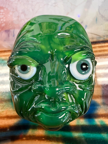 Mr. Voorhees Green Face Pendant