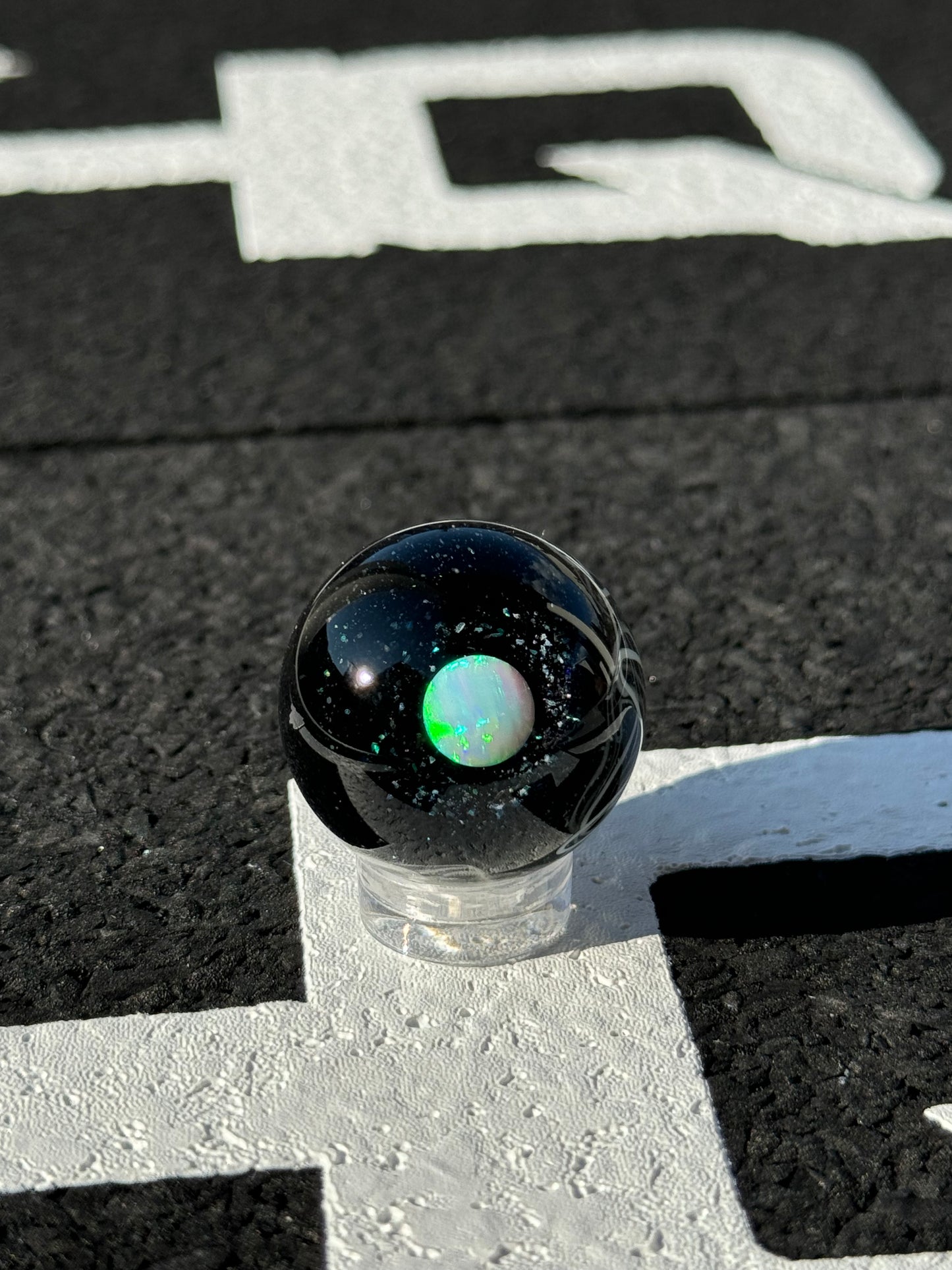 Scomo Moanet Black Scribble Marble