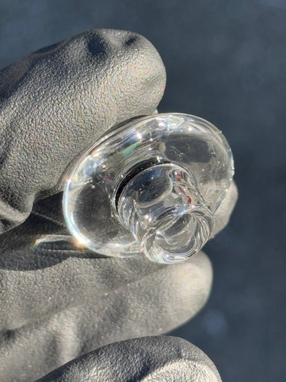 Hardcore Toke Black Line Opal Carb Cap