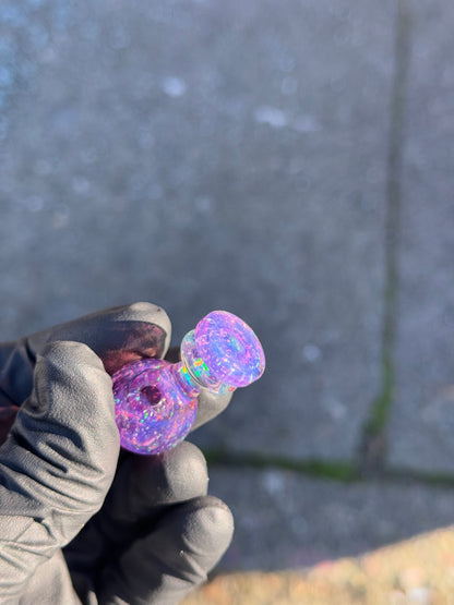 Glass Drawals Crushed Opal Bubble Cap