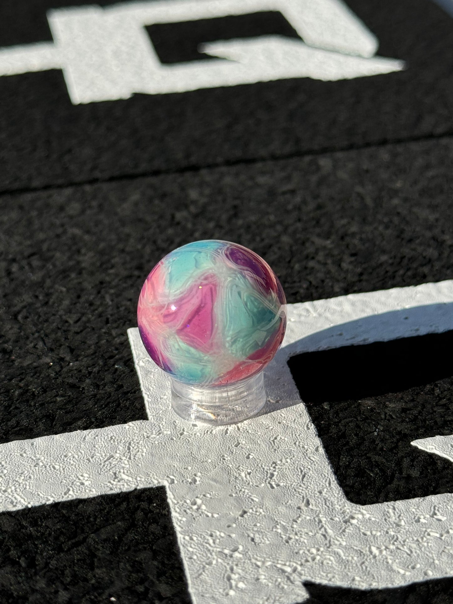 Scomo Moanet Cotton Candy Scribble Marble