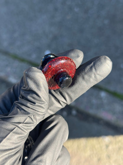 Hardcore Toke Red/Blue Carb Cap