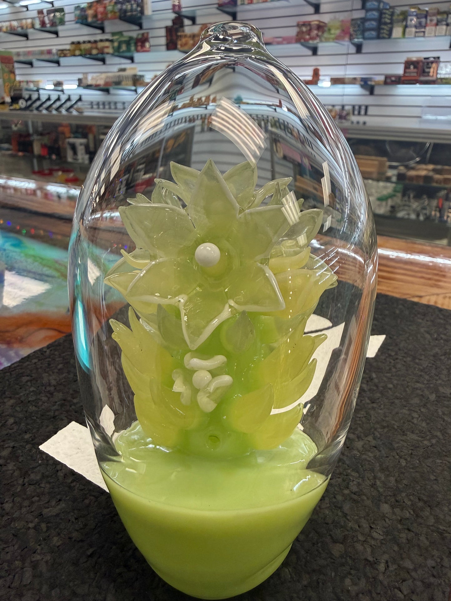 Unparalleled Glass Flower Cluster Terrarium